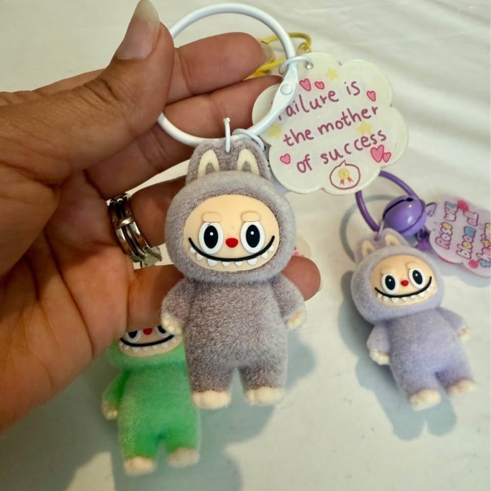 Labubu Monster Keychains - Mixed Designs - Picture 4 of 14